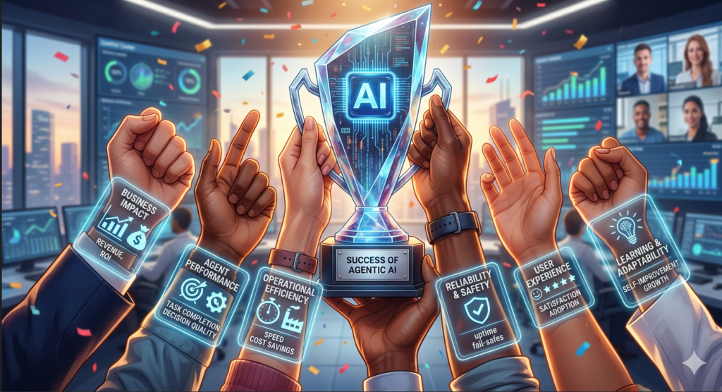 What are the metrics one can use to measure the outcome of an Agentic AI solution?